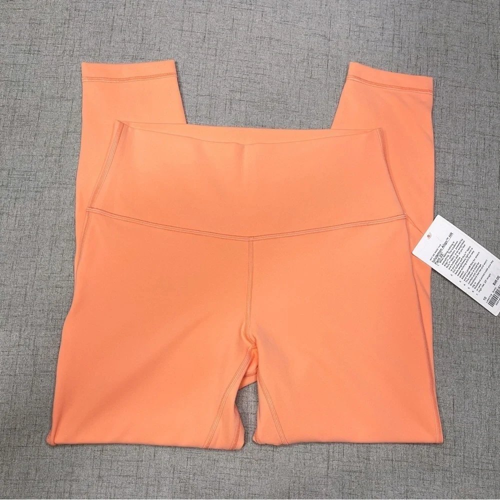 Lululemon Align High Rise Pants Leggings Sunny Coral 10 NWT